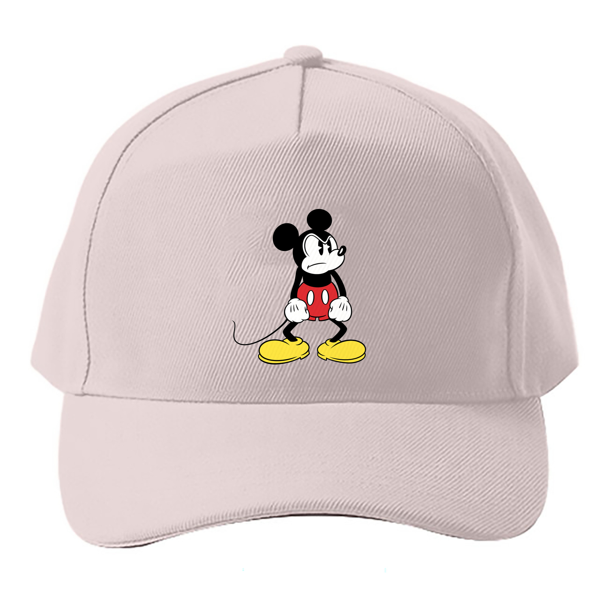 （画像用） ミッキーマウス Mickey Mouse ベースボールキャップ 綿100％ 男女兼用 帽子 スポーツ